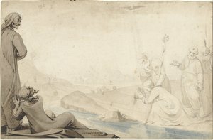 Le baptême du Christ - Gerard ter Borch (I)