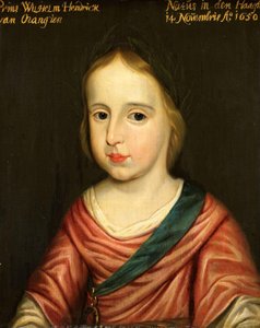 Portrait de Guillaume III, prince d