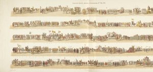 Défilé historique tenu à Rotterdam le 21 mai 1874