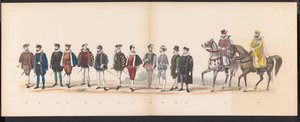 Mascarade des étudiants de Leyde, 1870 (plaque 12)