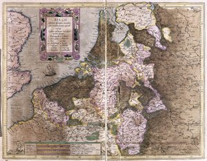 Belgique (gravure) - Gerardus Mercator