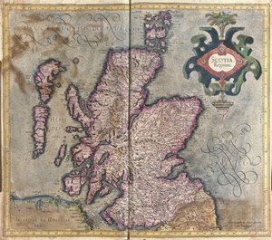 Écosse, Grande-Bretagne - Gerardus Mercator
