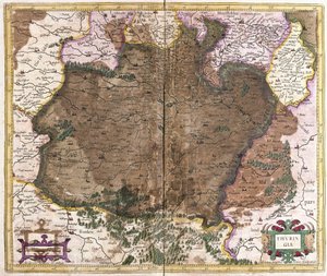 Thuringe, Allemagne (gravure)