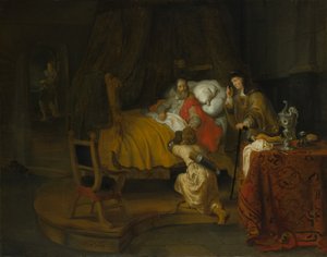 Isaac bénissant Jacob - Gerbrand van den Eeckhout