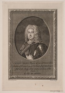 Danois : Christian Frederik Comte de Haxthausen - Gerhard Ludvig Lahde