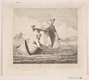 La pêche miraculeuse de Pierre - Gerhard Ludvig Lahde