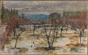 Début du printemps - Gerhard Munthe