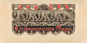 Für Snorre Sturlason, Königssagas, Kristiania 1899