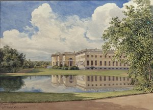 Le Palais Alexandre à Tsarskoïe Selo, 1831 - Gerhard Wilhelm Reutern von