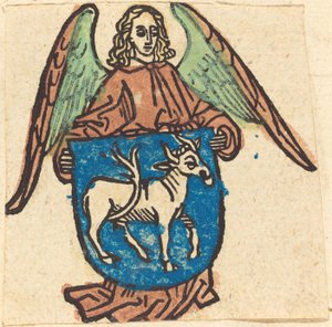 Ex-libris de Hilprand Brandenburg de Bibrach - German 15th Century