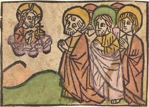 Le Christ apparaissant aux Apôtres