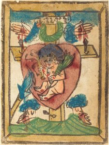 Enfant Jésus dans le Sacré-Cœur - German 15th Century