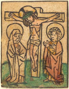 Christ en croix - German 15th Century