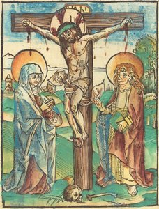 Christ sur la croix - German 15th Century