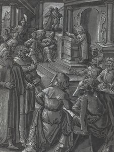 Christ guérissant le boiteux [verso]