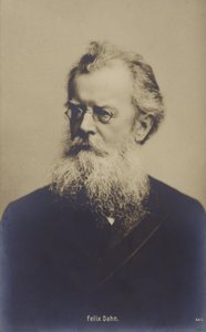 Felix Dahn (1834-1912), avocat, auteur et historien allemand (photo n/b) - German Photographer