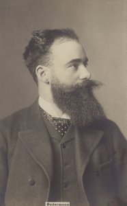 Hermann Sudermann (1857-1928), dramaturge et romancier allemand (photo n/b) - German Photographer
