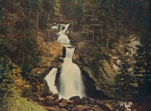 Cascades de Triberg, Forêt Noire, Allemagne (photo couleur) - German Photographer
