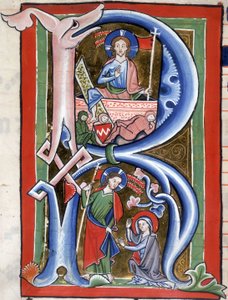 Add 16950 f.106v (détail) Scènes de la vie du Christ