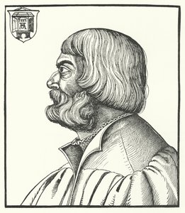 Albrecht Dürer, peintre et graveur allemand (gravure) - German School