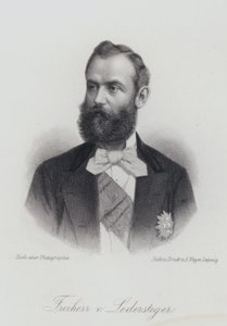 Alois Ledersteger, écrivain autrichien (gravure)