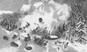 Une avalanche
