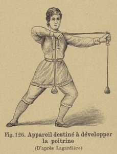 Appareil pour développer les muscles de la poitrine