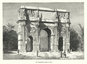 Arc de Constantin, Rome - German School