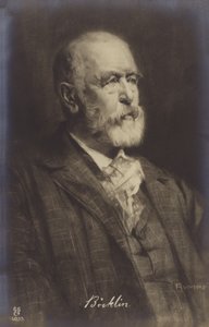 Arnold Boecklin, peintre suisse (lithographie)