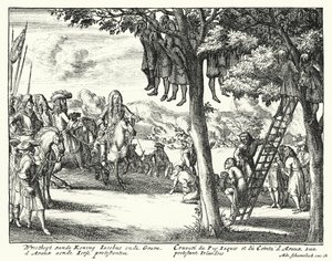 Atrocités commises contre les protestants irlandais par Jacques II et le comte d