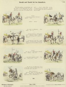 Barthl et Donisl dans la cavalerie - German School