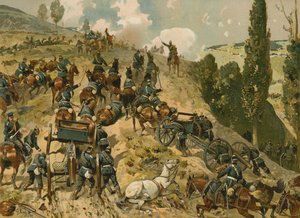 Bataille de Spicheren, Guerre franco-prussienne, 6 août 1870