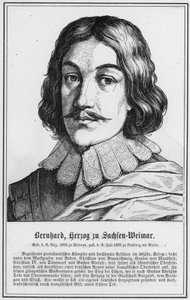Bernhard, Herzog zu Sachsen-Weimar (gravure)