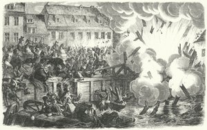 Destruction du pont d