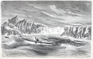 Voyages en bateau avec des canoës, pub. Londres 1874