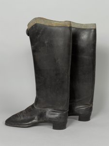 Bottes, 3e Hussards von Zieten, portées par HRH Le Duc de Connaught, avant 1914 - German School