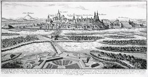 Breisach (gravure) - German School