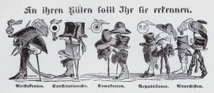Par leurs chapeaux, vous les reconnaîtrez - German School