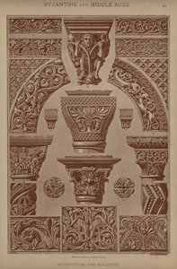 Byzantin et Moyen Âge, architecture et sculpture - German School