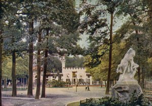 Maison des chameaux, Jardin zoologique de Berlin, Allemagne