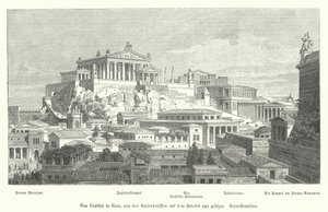 Colline du Capitole, Rome antique - German School