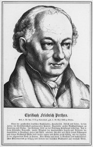 Christoph Friedrich Perthes (gravure) - German School