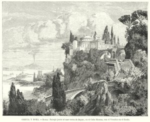 Littoral de la baie de Naples depuis l