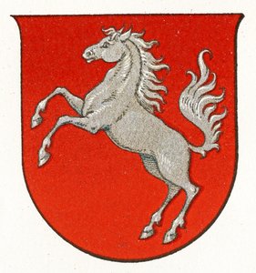 Armoiries de Westphalie, vers 1898