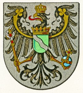 Armoiries de la Province du Rhin (Provinz Rheinland), vers 1898