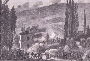 Combat à Châtillon, Histoire de la guerre entre la France et l