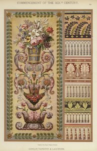 Début du XIXe siècle, Tapisserie et Dentelle de Gobelin - German School