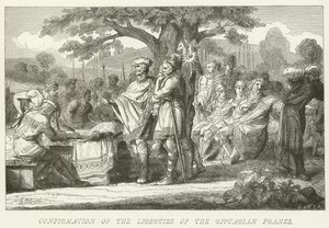 Confirmation des libertés des Francs ripuaires