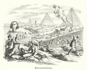 Construction des pyramides, Égypte ancienne - German School