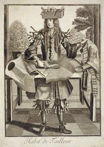 Costume pour un tailleur, pub. par Gerard Valck c.1690